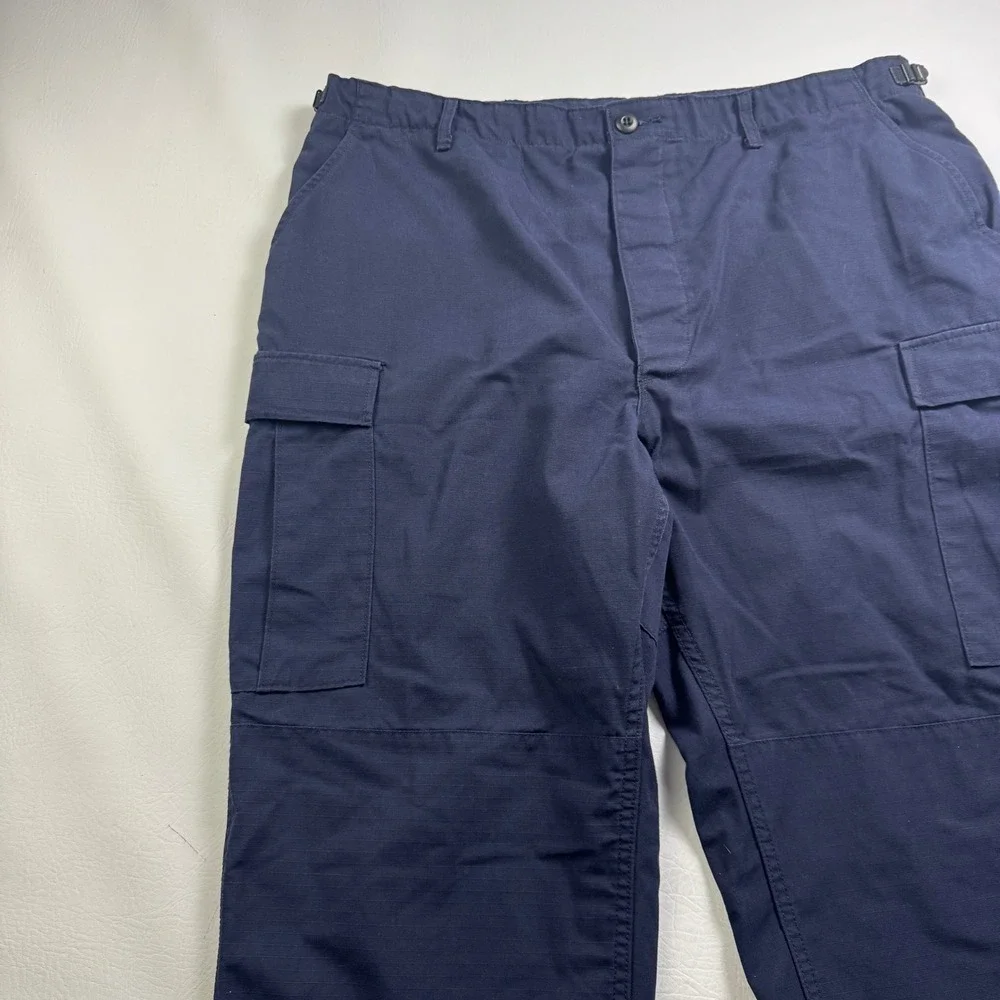 Propper Mens Navy Blue Ripstop Tactical Cargo Pants BDU F5201 XL Long